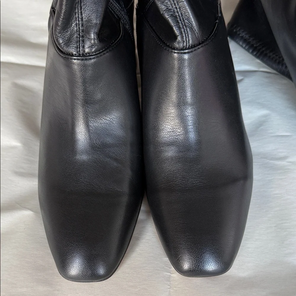 Franco Sarto Black Heeled Boots - Picture 5 of 8